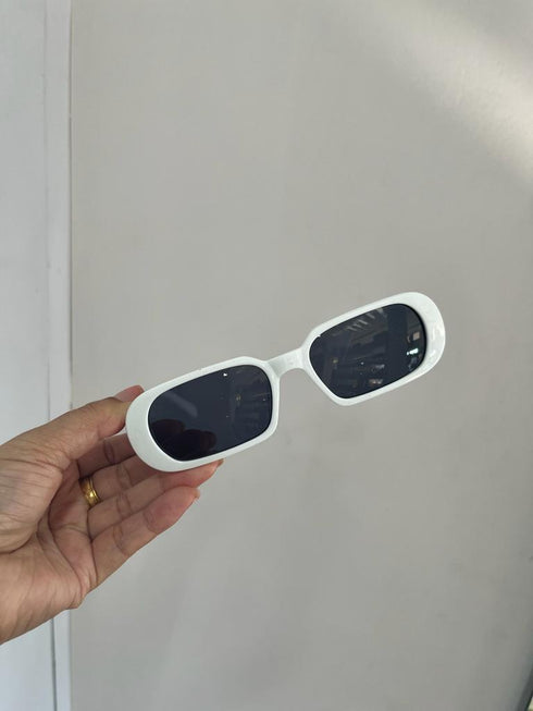Candy Color Block Retro Glasses